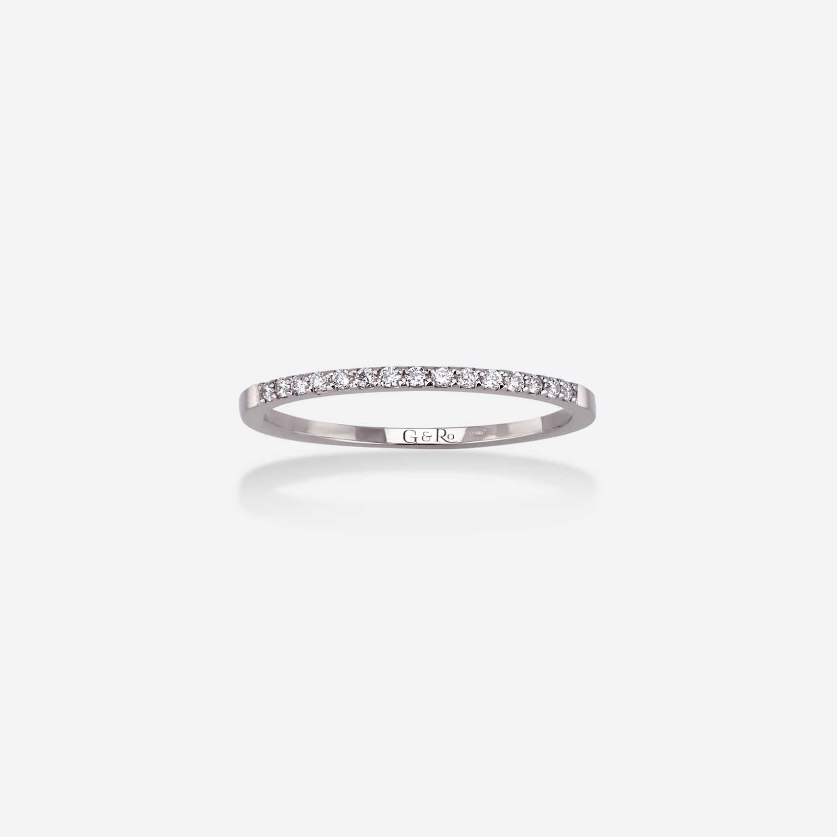 Gold&roses ANILLO HALF BAND L