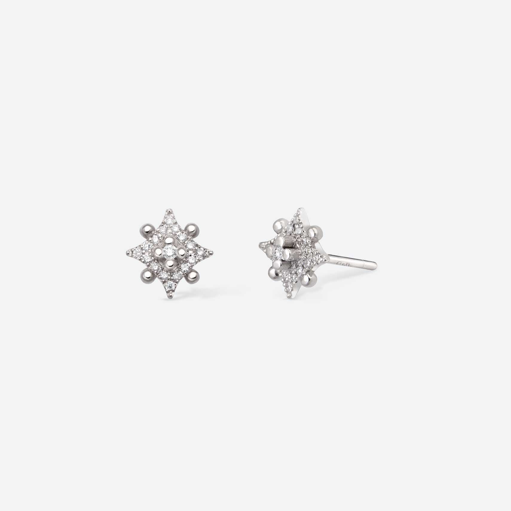 Gold&roses PENDIENTES ROSE DES VENTS STUD