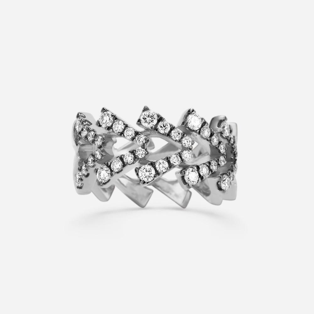 Gold&roses Anillo Smoky Club Espiga