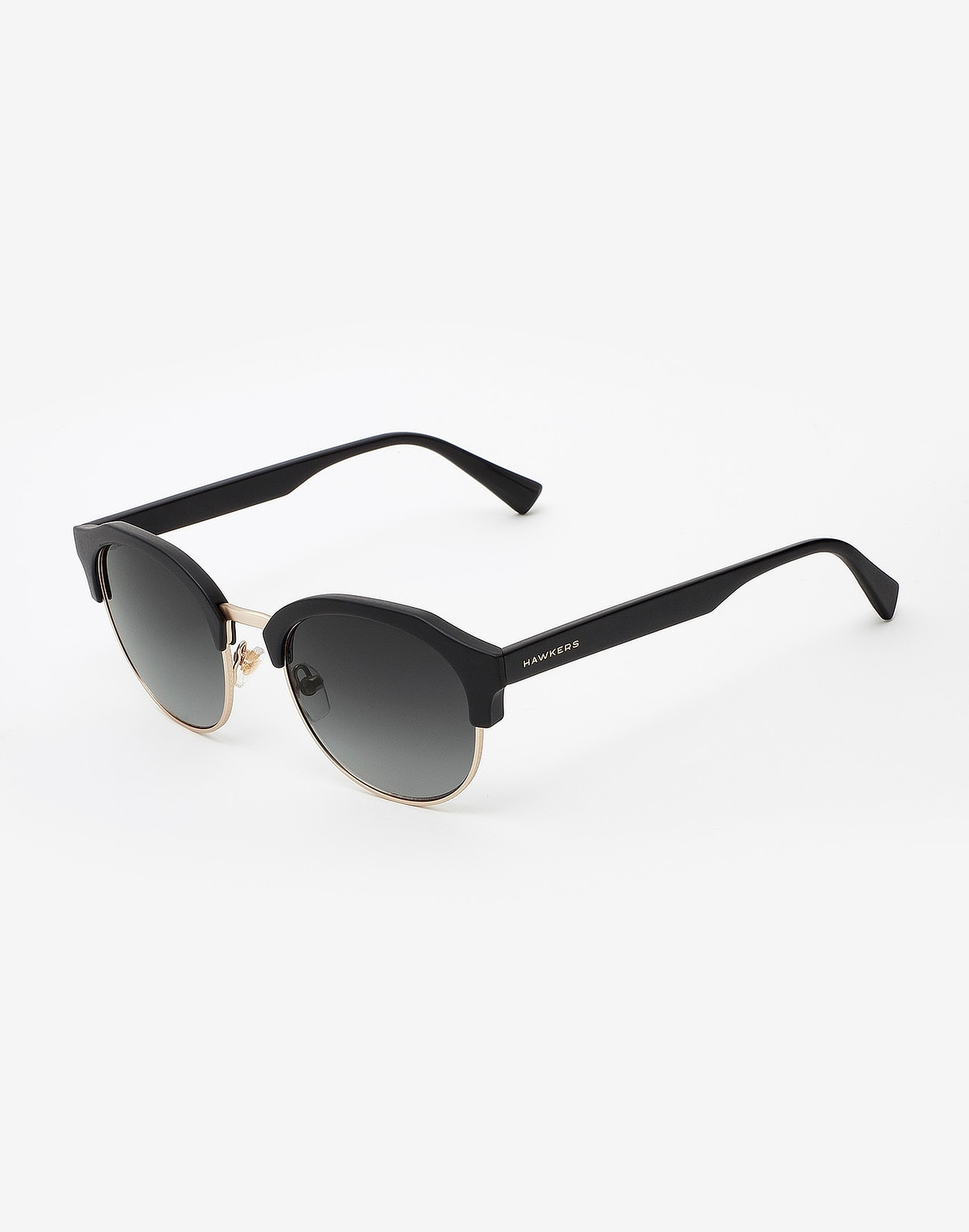 Hawkers RUBBER BLACK - DARK CLASSIC ROUNDED Superdescuento