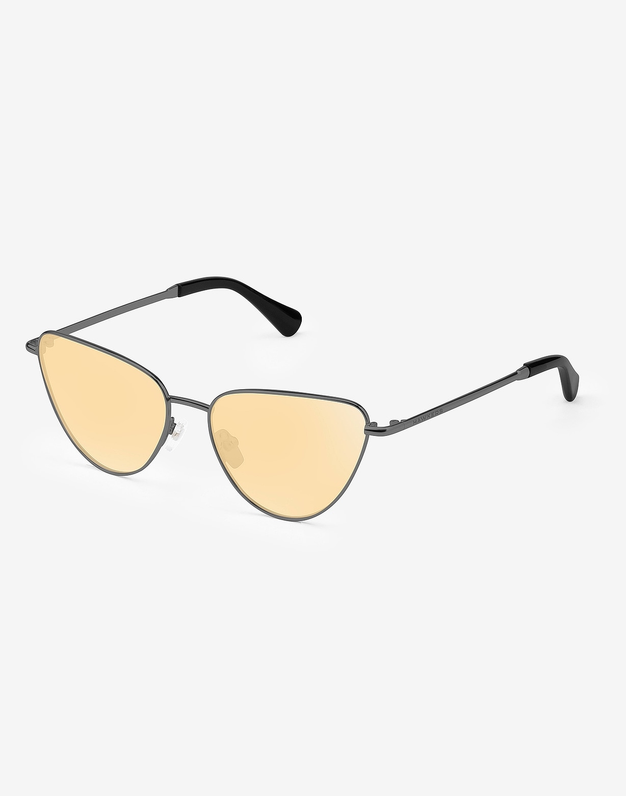 Hawkers GUN METAL - YELLOW ROUNDED LOLITA Grandes descuentos