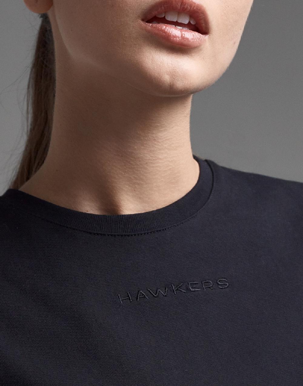 Hawkers DXB CROP TOP BLACK Última moda