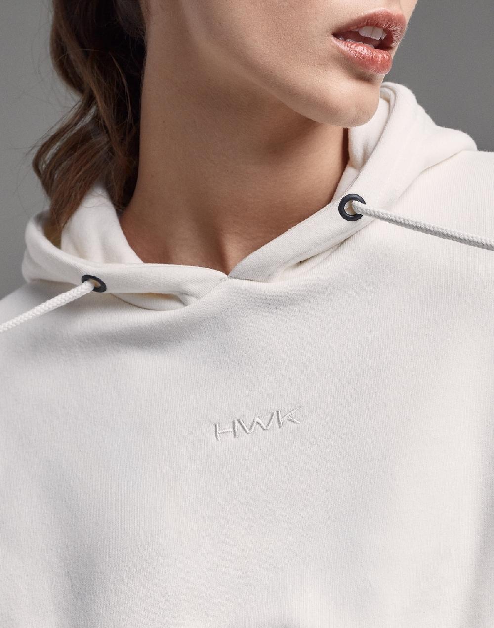 Hawkers FRA CROP HOODIE CREAM Solo queda un día