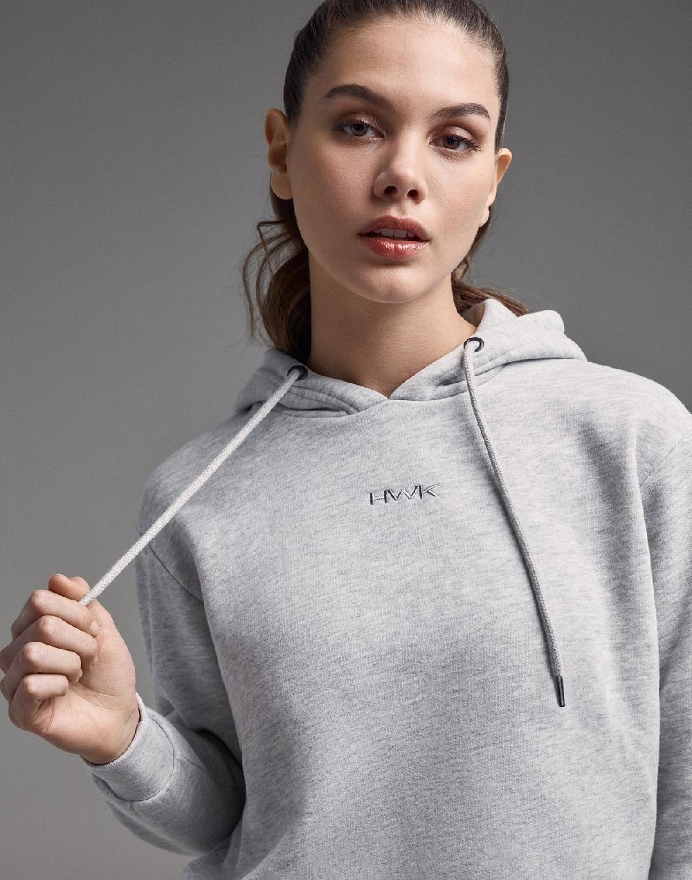 Hawkers FRA CROP HOODIE GREY Precios de Black Friday