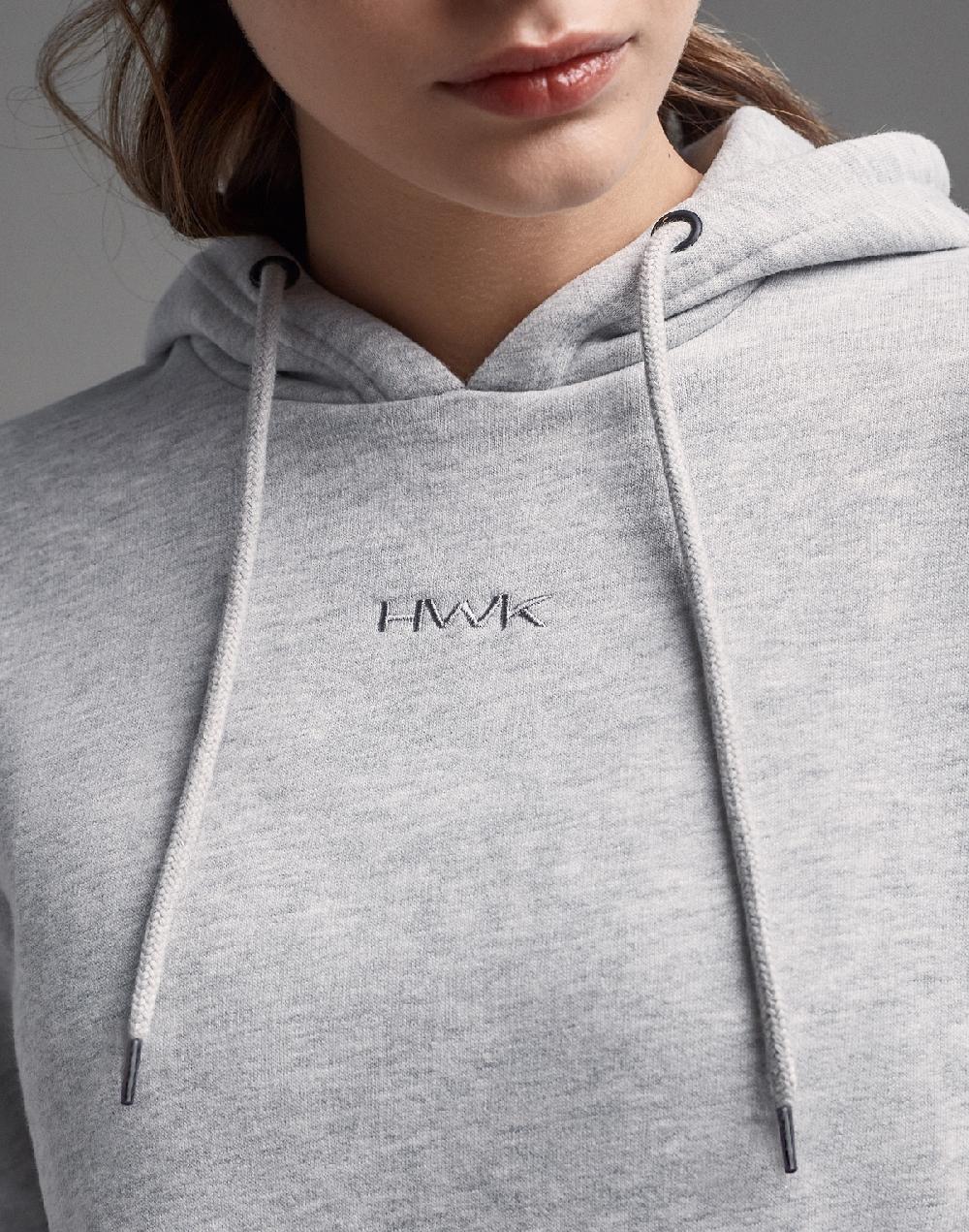 Hawkers FRA CROP HOODIE GREY Precios de Black Friday