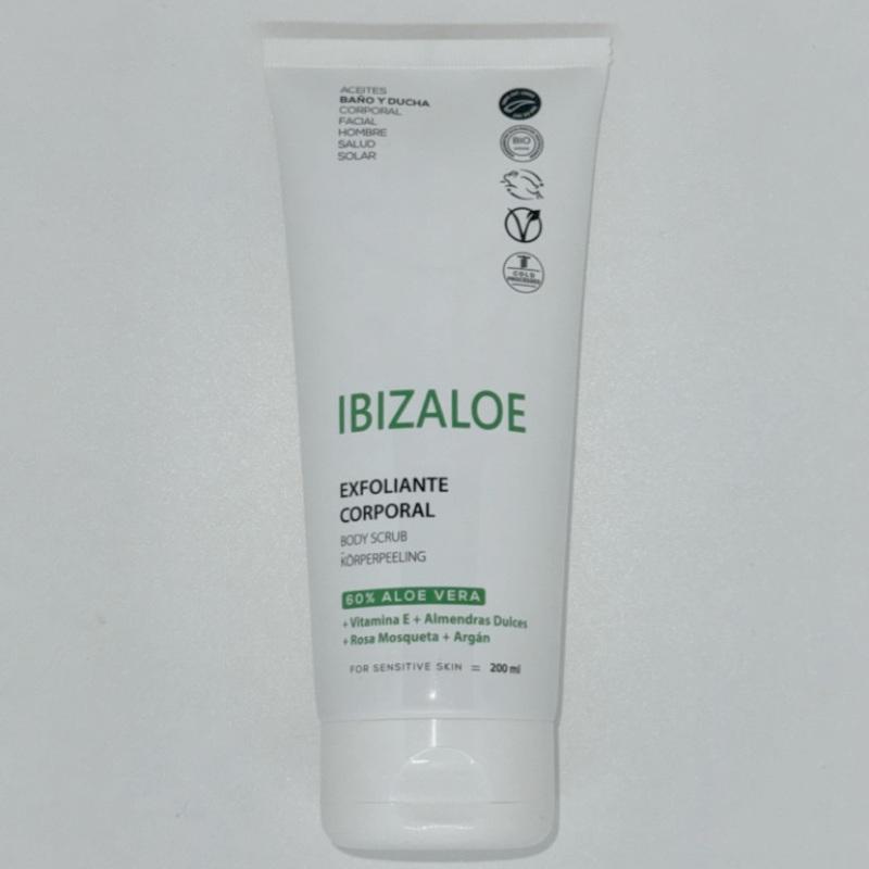﻿Ibizaloe Exfoliante aloe vera corporal 200 ml