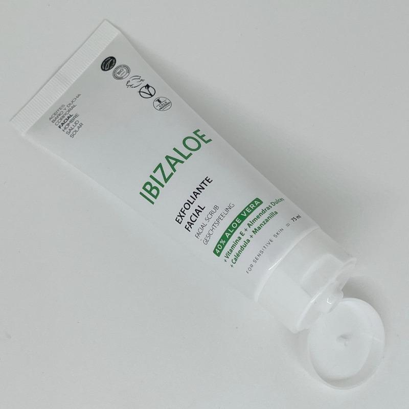 Ibizaloe Exfoliante aloe vera facial 75 ml Ahorra y exporta