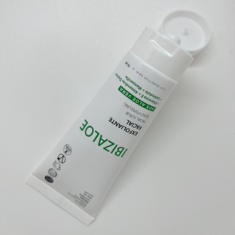 Ibizaloe Exfoliante aloe vera facial 75 ml Ahorra y exporta