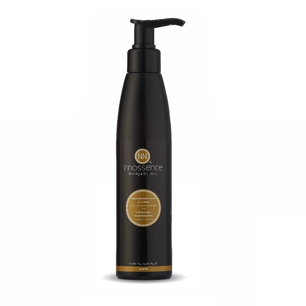 innossence Mascarilla Gold Keratin Cabellos Secos y Dañados 200 ml