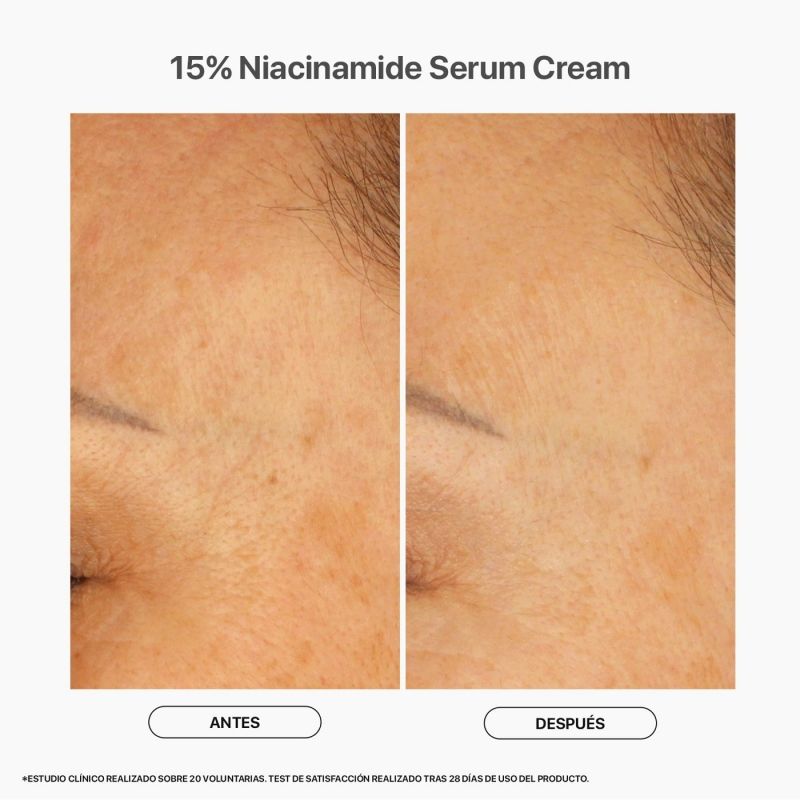 la cabine Sérum Crema 15% Niacinamide Rebajas