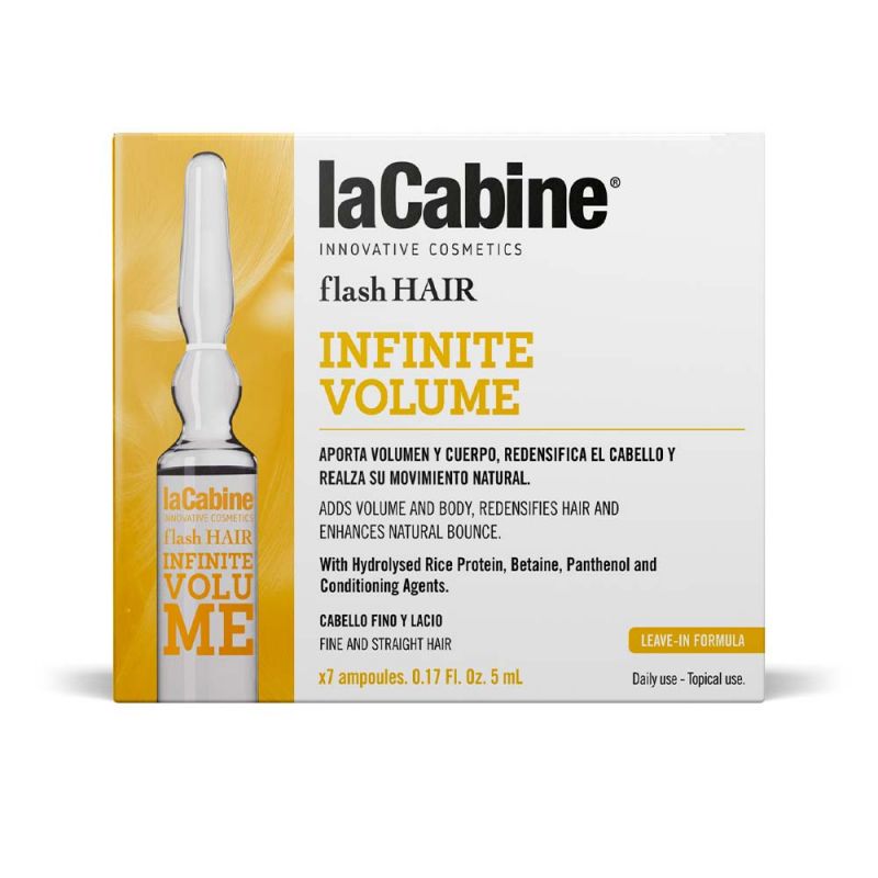 la cabine Ampollas Infinite Volume