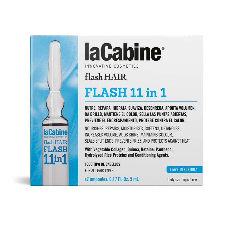 la cabine Ampollas Flash 11 in 1
