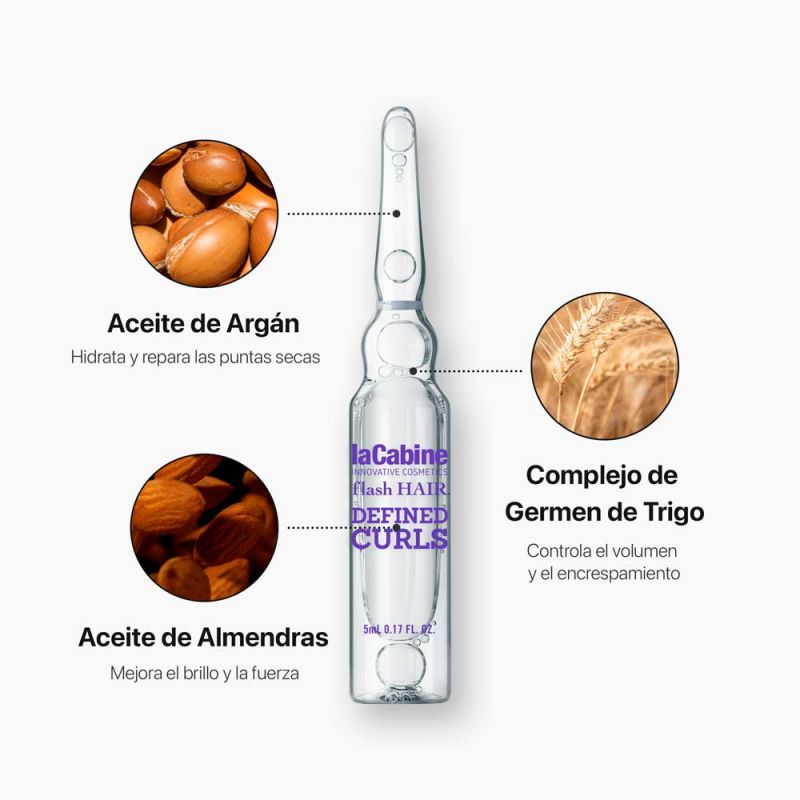 la cabine Ampollas Defined Curls Liquidación
