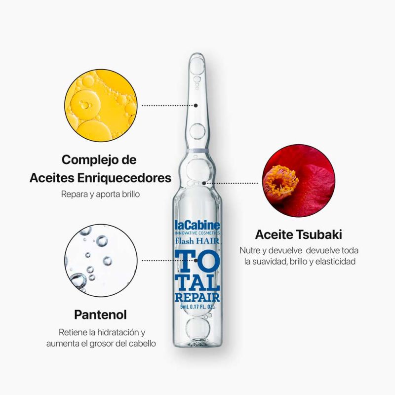 la cabine Ampollas Total Repair Rebajas online