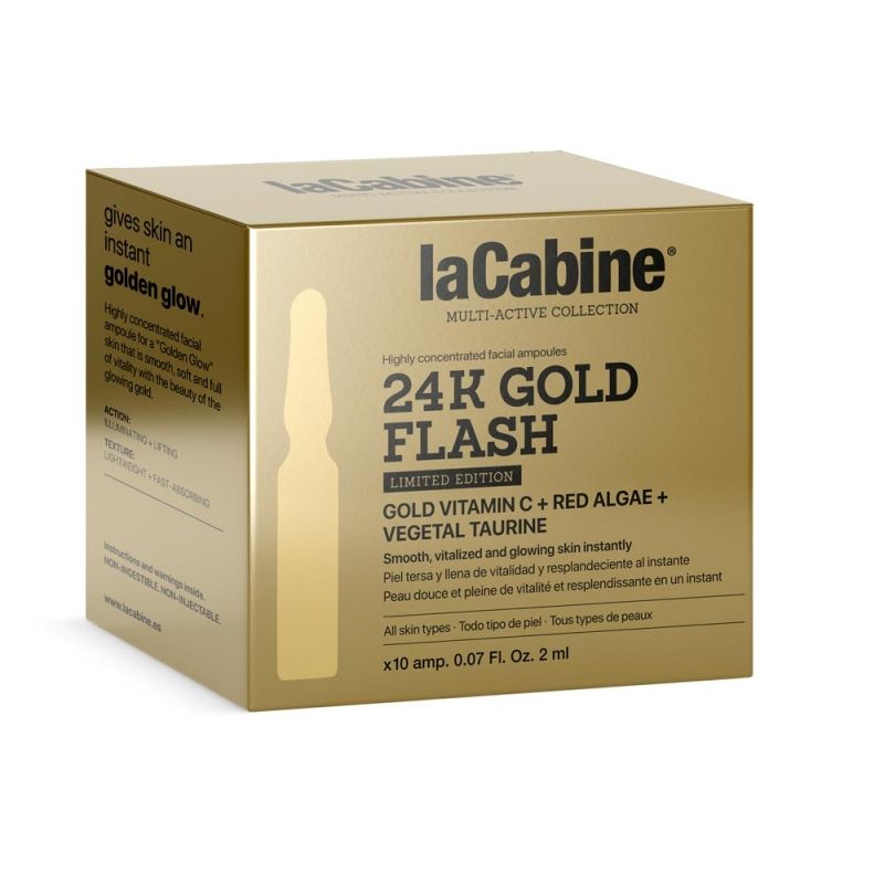 la cabine 24K GOLD FLASH Último día