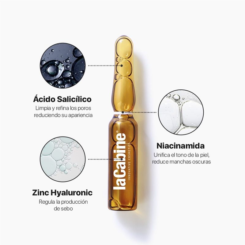 la cabine Ampollas Anti-Aging Oil Control Promoción por tiempo limitado