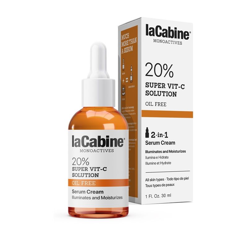 la cabine Sérum Crema 20% Super Vit-C Solution Libre de impuestos