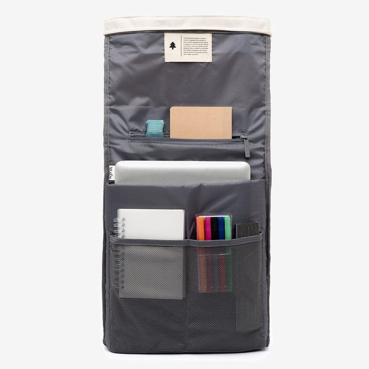 lefrik Mochila Roll Reflective Ecru Venta caliente