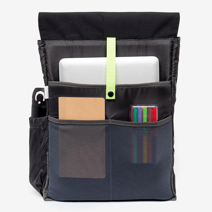 lefrik Mochila Handy XL Black Lime Vandra Liquidación