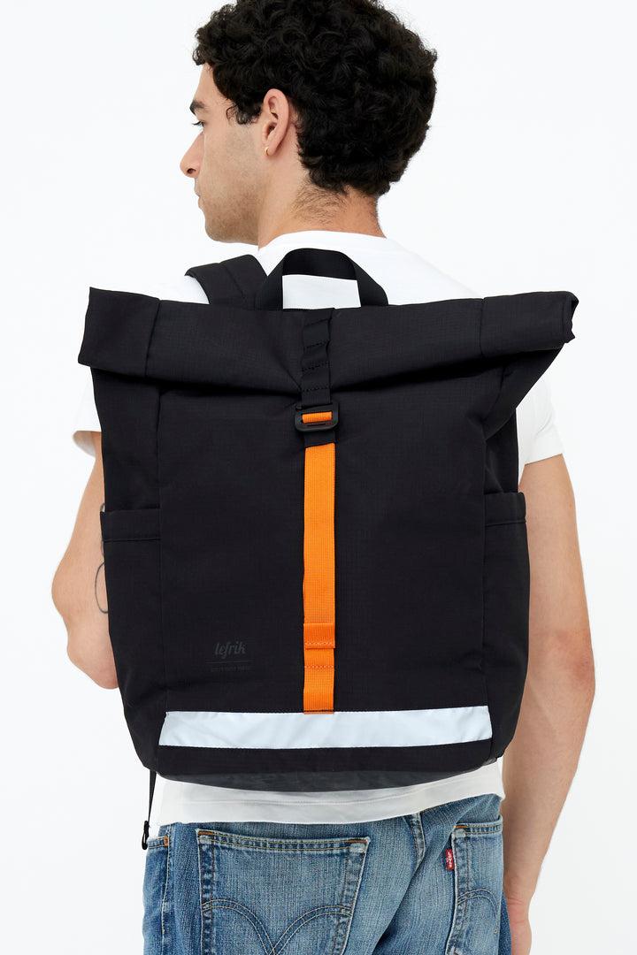 lefrik Mochila Lars Roll Black Vandra Promoción trimestral