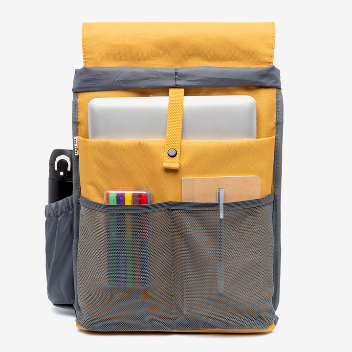 lefrik Mochila Scout Mustard Libre de impuestos