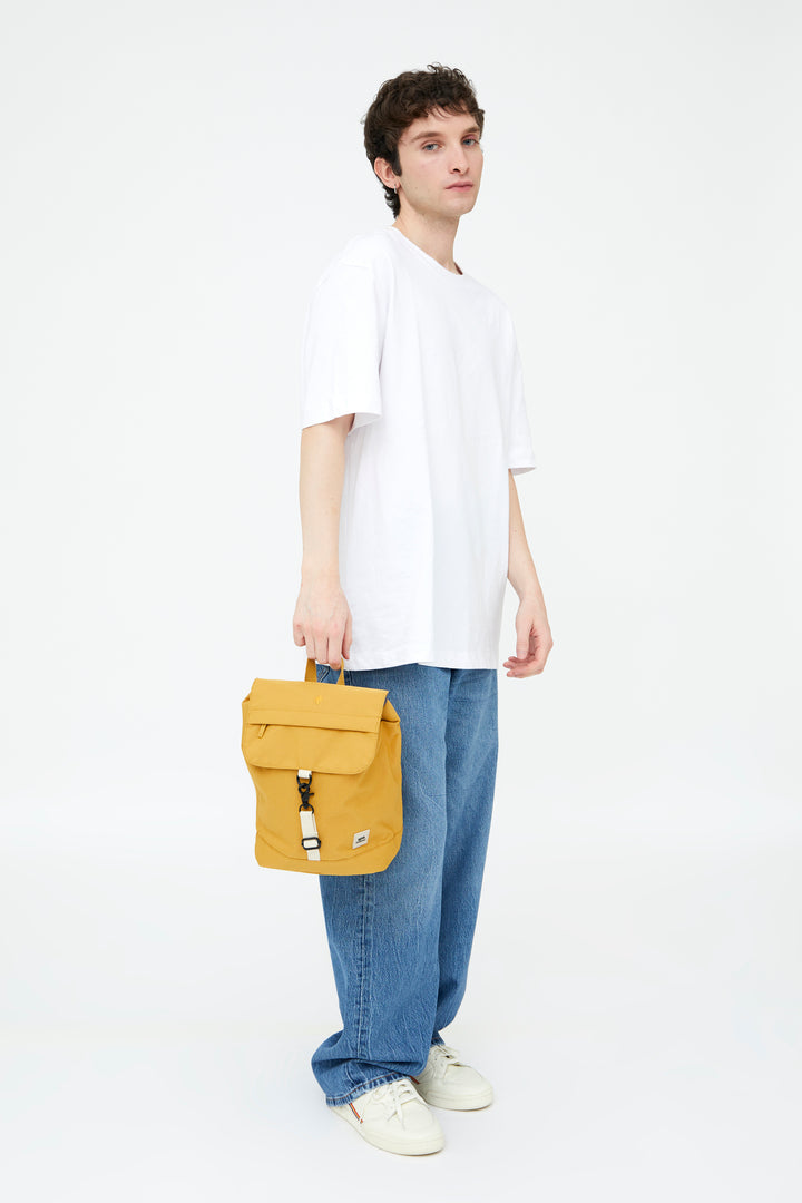 lefrik Mochila Scout Mini Mustard Última moda