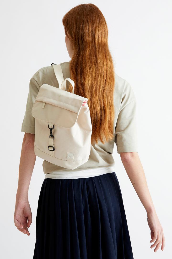 lefrik Mochila Scout Mini Ecru Ofertas de temporada