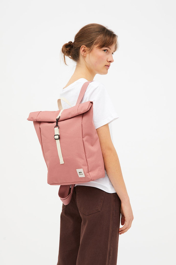 lefrik Mochila Roll Mini Dust Pink En oferta
