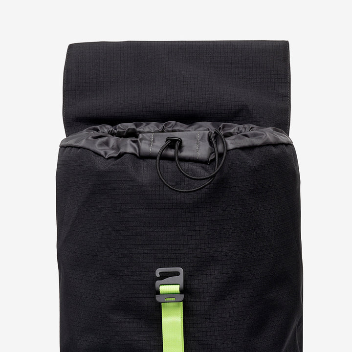lefrik Mochila Scout Black Lime Vandra Últimos 3 días