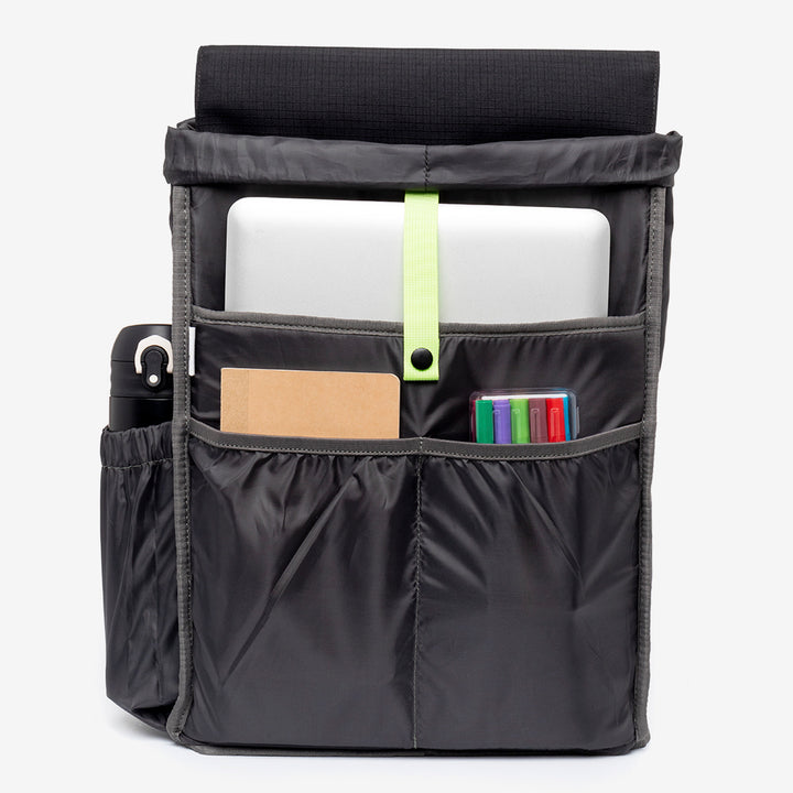 lefrik Mochila Scout Black Lime Vandra Últimos 3 días