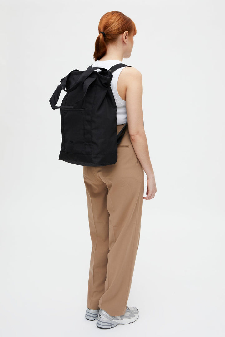lefrik Bolso Tote Roots Maxi 15" Black Vandra Últimos 2 días