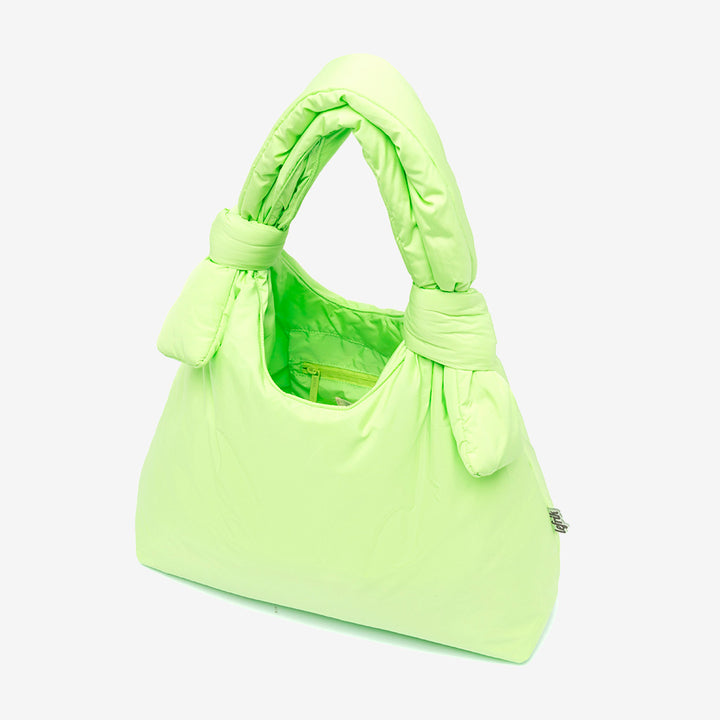 lefrik Biwa Puffy Bag Lime Descuento por venta flash