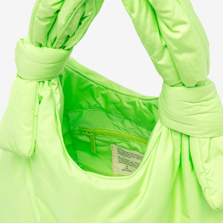lefrik Biwa Puffy Bag Lime Descuento por venta flash