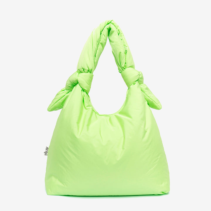 lefrik Biwa Puffy Bag Lime Descuento por venta flash