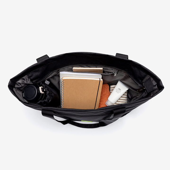 lefrik Bolso Tote Strata Black Lime Vandra Rebajas de fábrica