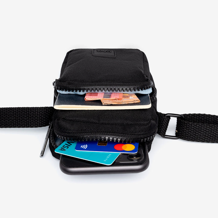 lefrik Bolso Amsterdam Black Stripes Precio ultrabajo