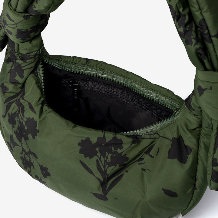 lefrik Bolso Biwa Micro Floral Green Descuento