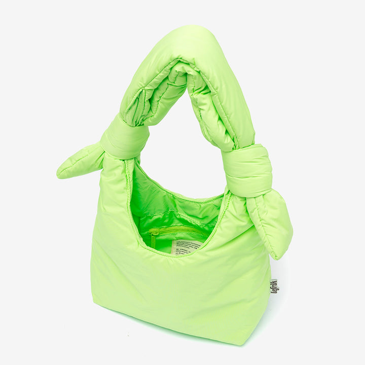 lefrik Biwa Puffy Mini Bag Lime Tienda