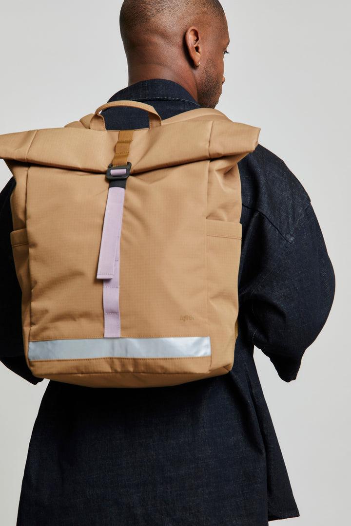 lefrik Lars Roll Backpack Toffee Vandra Rebajas baratas