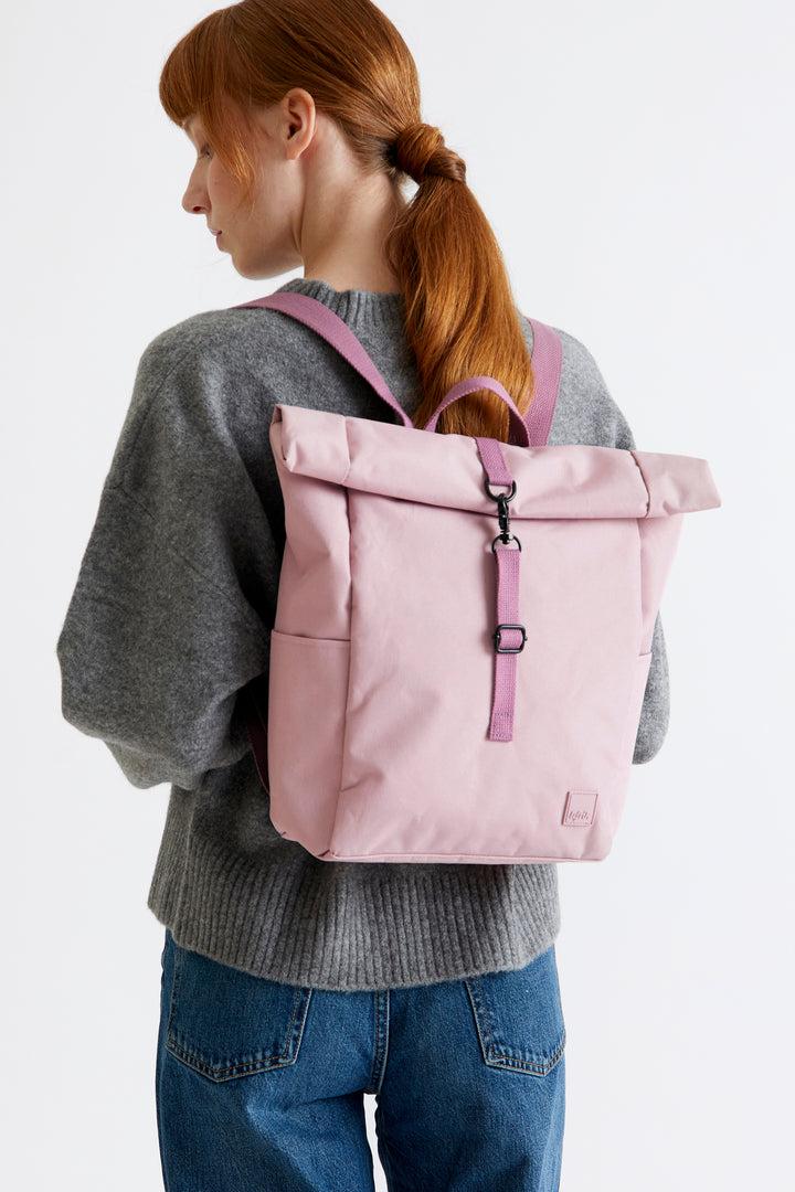 lefrik Roll Mini Backpack Mauve Tienda