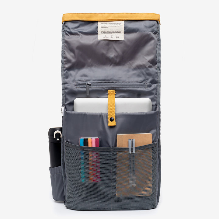 lefrik Roll Backpack Mustard Oferta especial