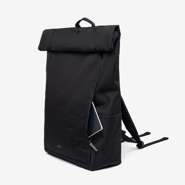 lefrik Roll Backpack Black Rebajas de fábrica