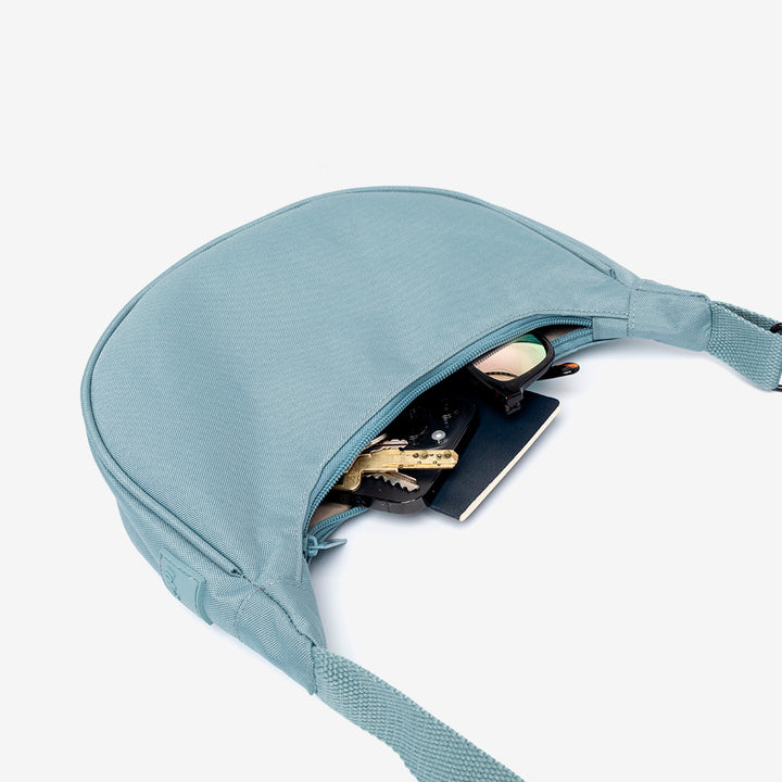 lefrik Bolso Lua Stone Blue Liquidación