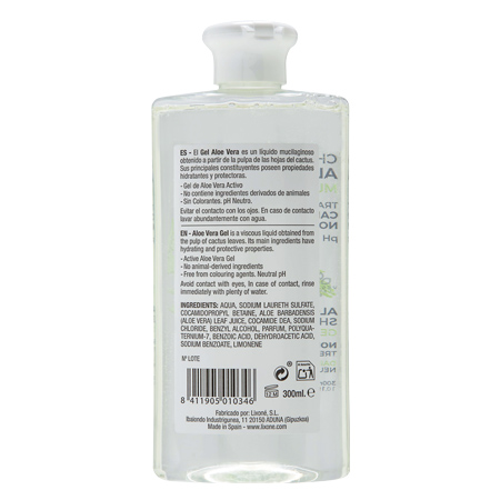 lixone CHAMPÚ CABELLOS NORMALES de Aloe Vera 300 ml Última moda