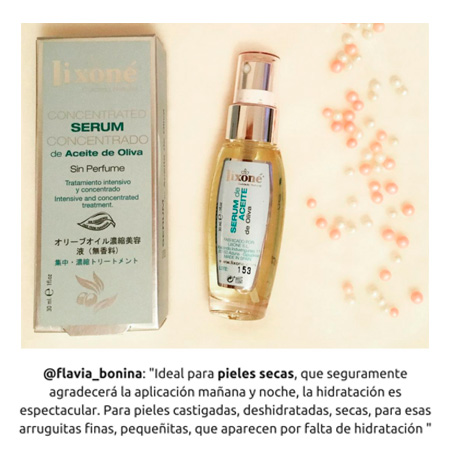 lixone SERUM CONCENTRADO de Aceite de Oliva 30 ml 2025