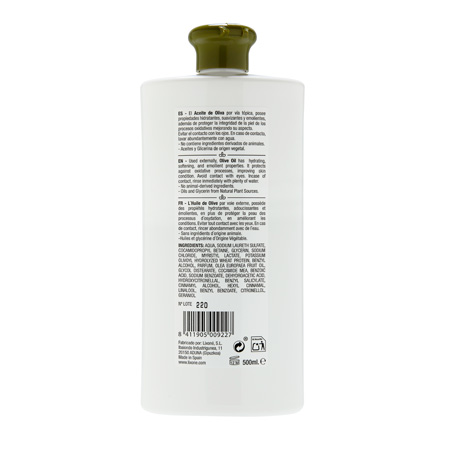 lixone GEL de BAÑO y DUCHA de Aceite de Oliva 500 ml Promoción trimestral