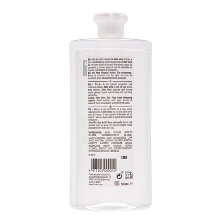 lixone GEL de BAÑO y DUCHA de Aloe Vera 500 ml Solo queda un día
