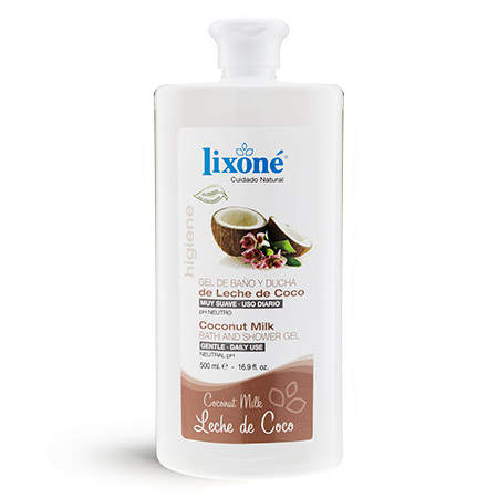 lixone GEL de BAÑO y DUCHA de Coco 500 ml Superdescuento