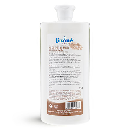 lixone GEL de BAÑO y DUCHA de Coco 500 ml Superdescuento
