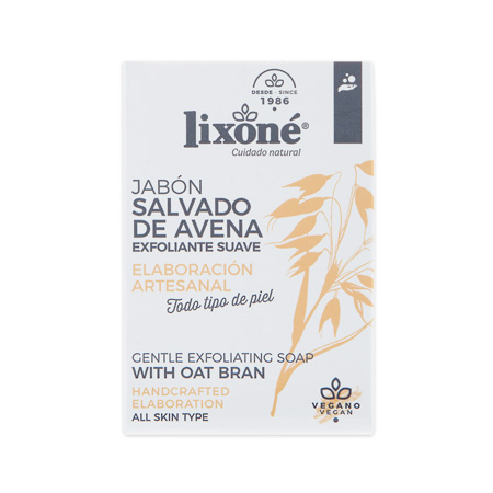 lixone JABÓN EXFOLIANTE con Salvado de Avena En oferta